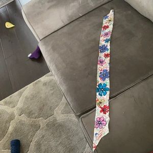 Coach silk neck scarf